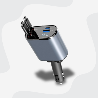 AutoAmp™ Universal Retractable Car Charger